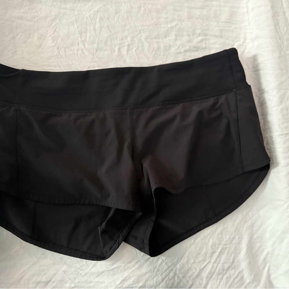 Black Lululemon Athletic Shorts size 8